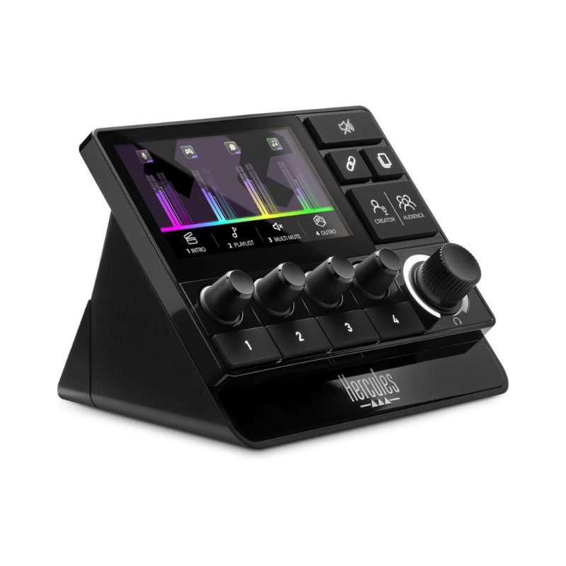 Hercules Stream 200 XLR Audio Controller with Built-in Sound Card - Image 2