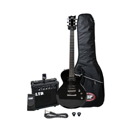 ESP LTD Eclipse Series Electric Guitar Package - Black