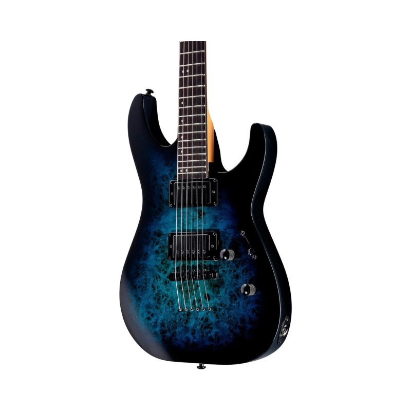 ESP LTD M-200DX Series NT Electric Guitar - Blue Burst - Image 3