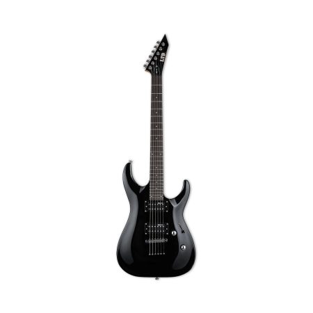 ESP LTD MH-10 Electric Guitar with Gig Bag - Black Finish