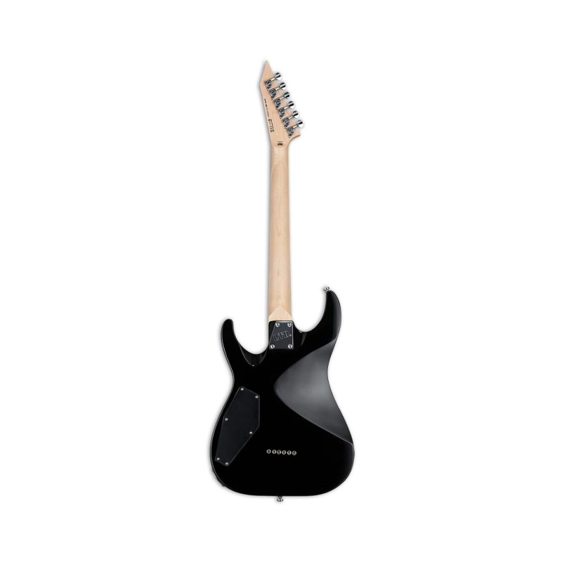 ESP LTD MH-10 Electric Guitar with Gig Bag - Black - Image 2