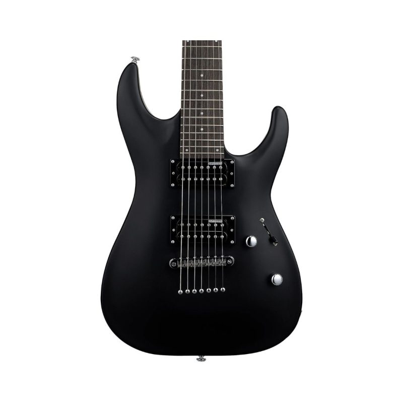 ESP LTD MH-17 Kit 7-Strings Electric Guitar with Gig Bag - Black - Image 3