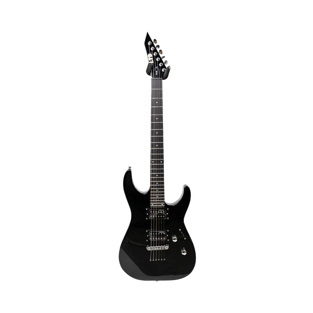 ESP LTD M Series (LTD M-10) Electric Guitar Package - Black - Image 3