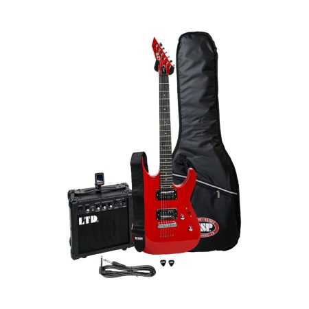 ESP LTD M Series (LTD M-10) Electric Guitar Package - Red
