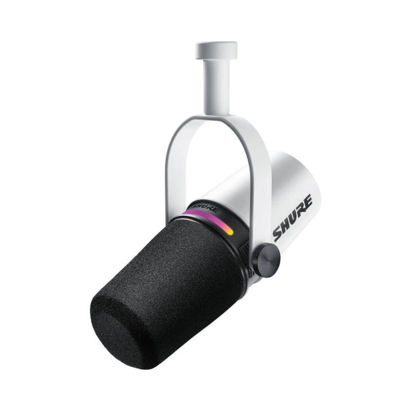 Shure MV7+ Podcast XLR/USB Microphone - (White)