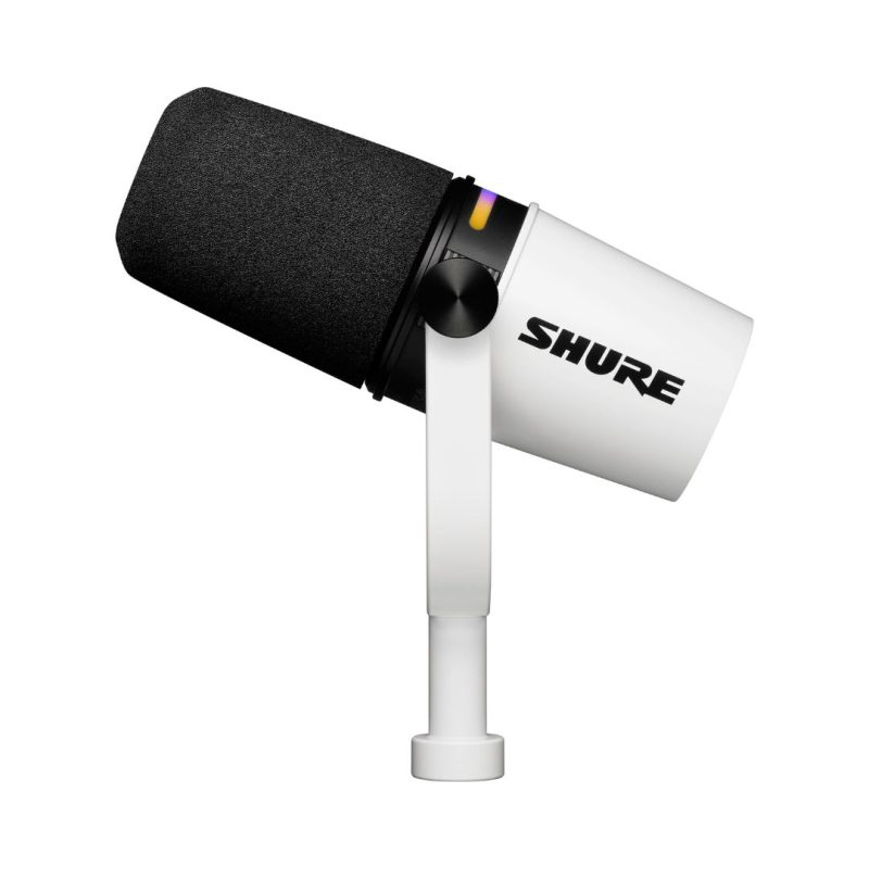 Shure MV7+ Podcast XLR/USB Microphone - (White) - Image 3