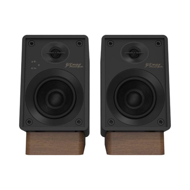 Onkyo GX-10DB Powered Bluetooth Bookshelf Speakers (Black) - Image 4