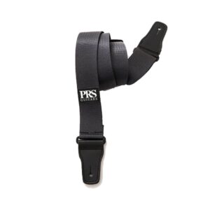 A charcoal strap featuring the letters 