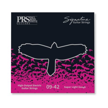 PRS ACC-0942S signature electric guitar strings, medium gauge, displayed in packaging.
