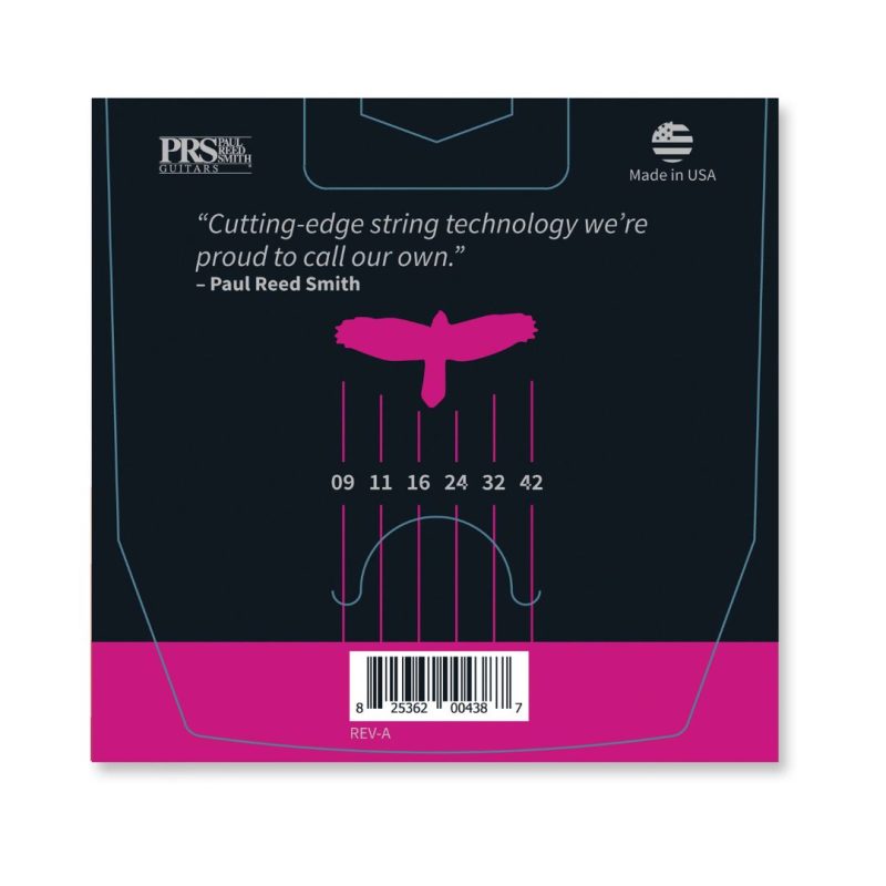 PRS Signature Series Super Light Electric Guitar Strings 9-42 - Image 2