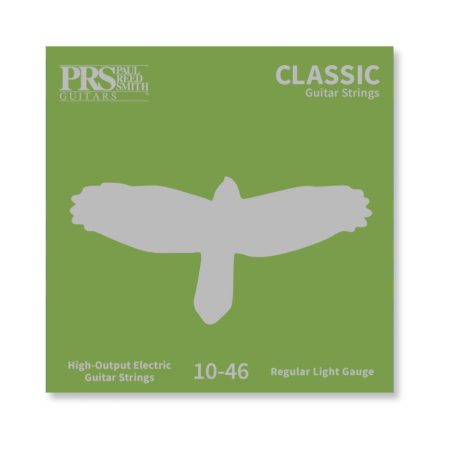 PRS Classic guitar strings set, gauge 10-46, ideal for versatile playing styles and sound quality.