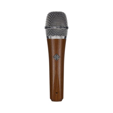 Telefunken M80 Cherry Body, Chrome Grille microphone designed for professional audio recording.