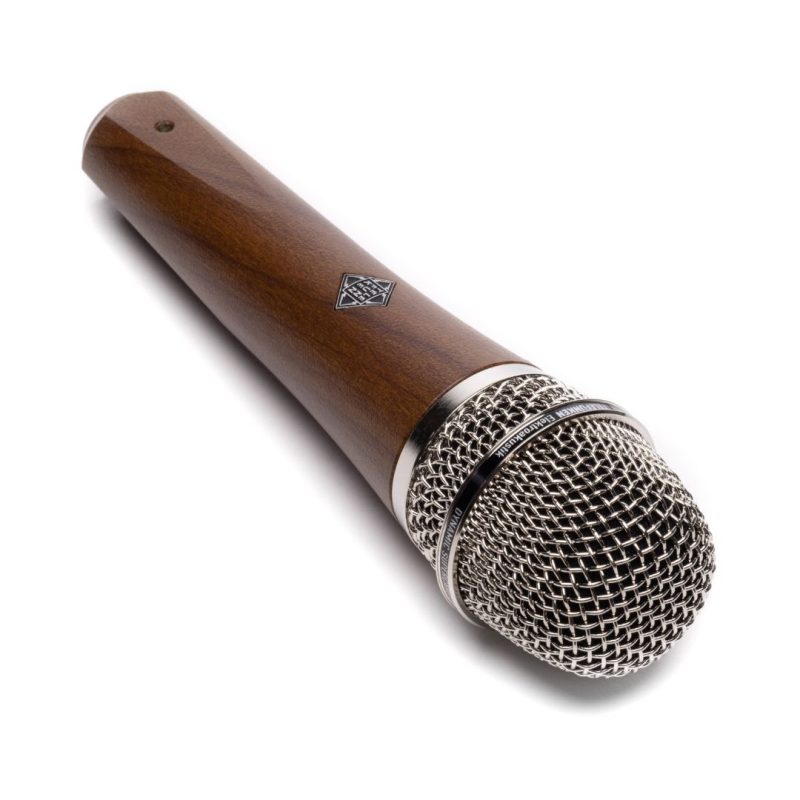 Telefunken M80 Chrome Grille Dynamic Microphone - Cherry Body - Image 4