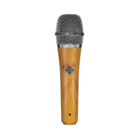 Telefunken M80 Oak Body, Chrome Grille microphone designed for professional audio recording.