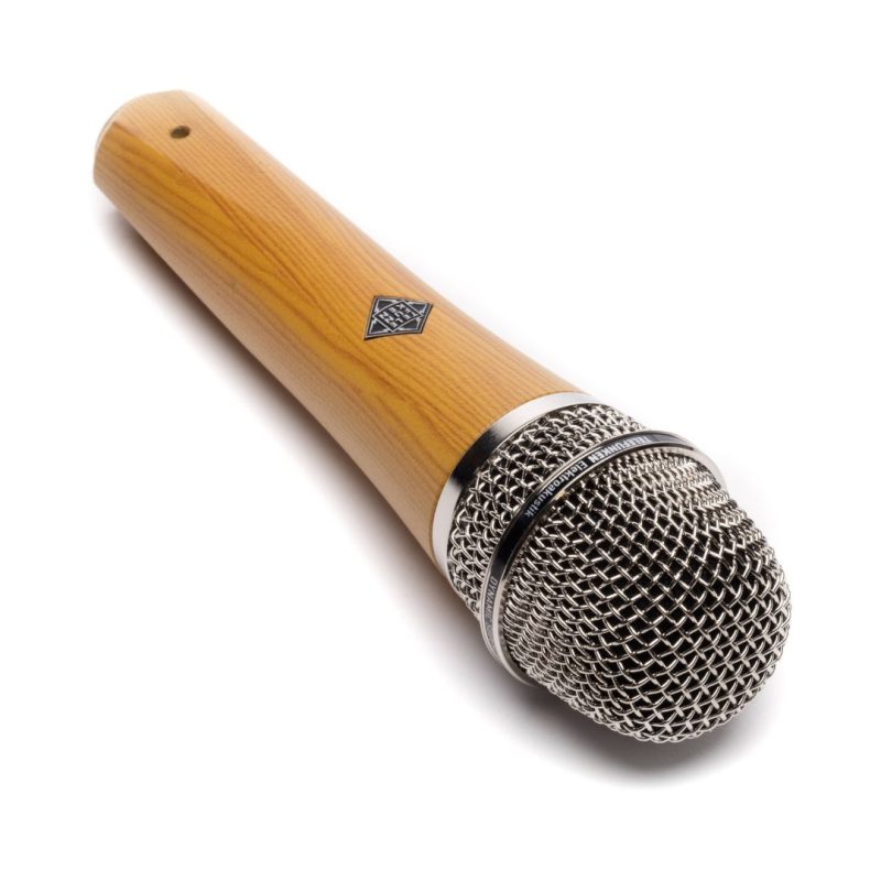 Telefunken M80 Chrome Grille Dynamic Microphone - Oak Body - Image 4