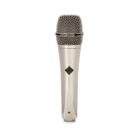 Telefunken M80 Satin Body, Chrome Grille microphone designed for professional audio recording.