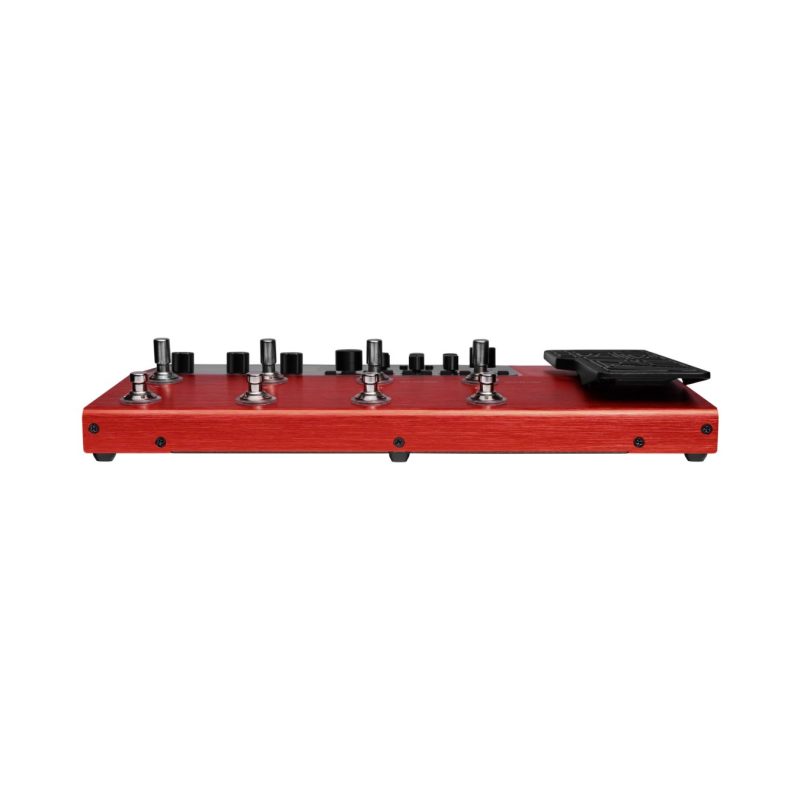 Valeton GP-200R Multi-Effects Processor Guitar Bass Pedal - Red - Image 3