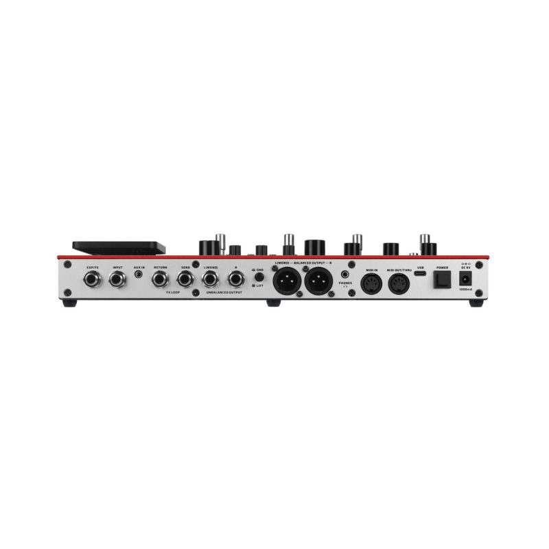 Valeton GP-200R Multi-Effects Processor Guitar Bass Pedal - Red - Image 4