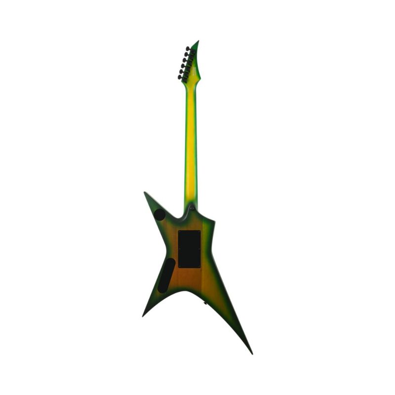 Solar X1.6FRLB Electric Guitar – Flame Lime Burst Matte - Image 3