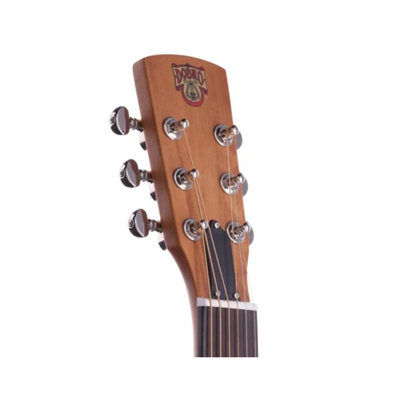 Epiphone DWHOUNDLX Dobro Hound Dog Deluxe Round Neck Guitar - Vintage Brown - Image 4