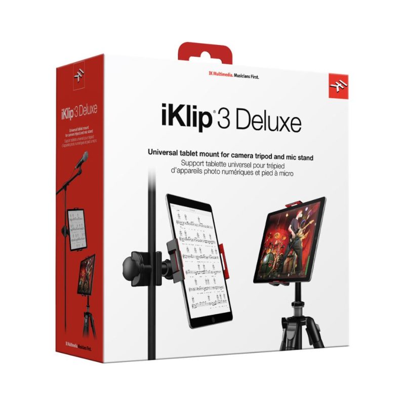 IK Multimedia iKlip 3 Deluxe Universal Tripod Mount and Mic Stand - Image 9