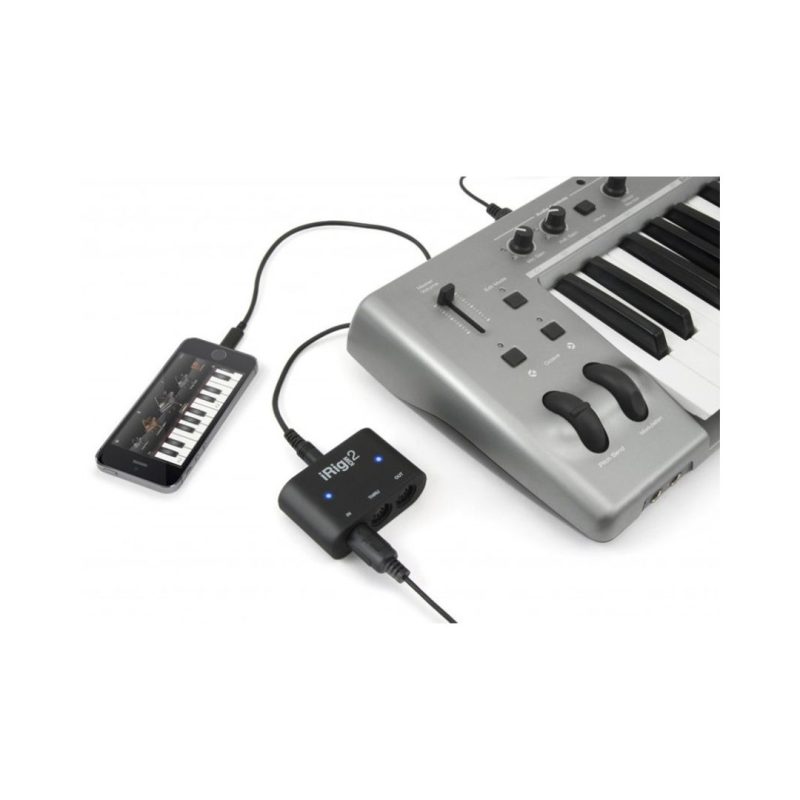IK Multimedia iRig MIDI 2 Universal MIDI Interface for iPhone/iPod touch/iPad and Mac/PC - Image 6