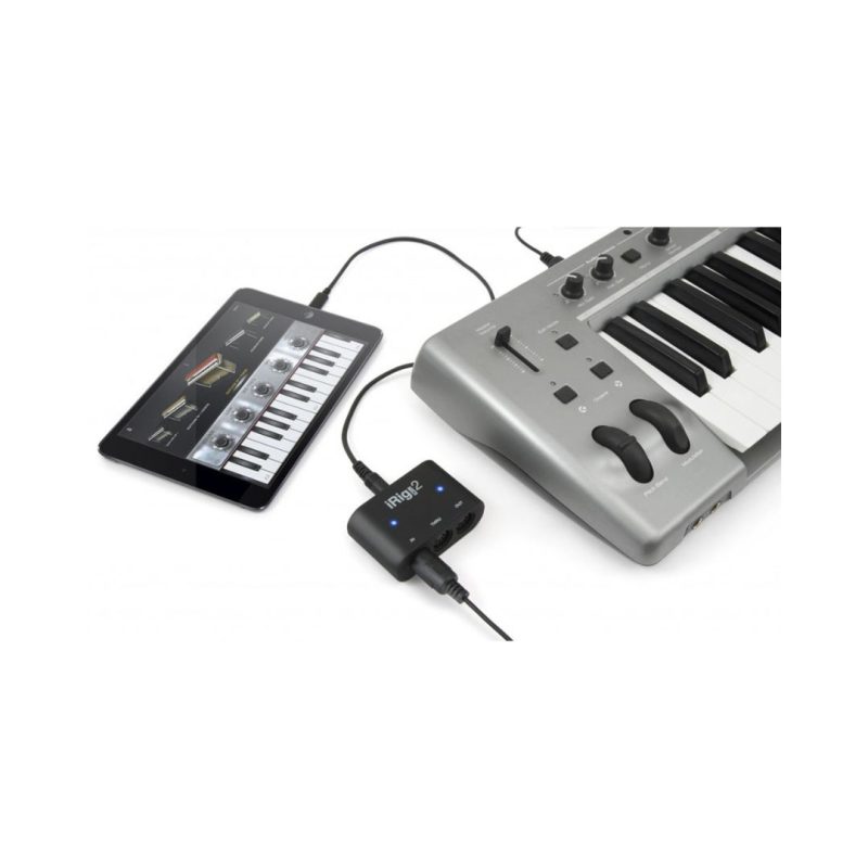 IK Multimedia iRig MIDI 2 Universal MIDI Interface for iPhone/iPod touch/iPad and Mac/PC - Image 7