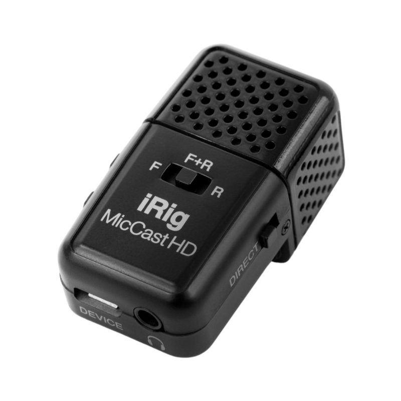 IK Multimedia iRig Mic Cast HD Dual-sided digital voice microphone - Image 2