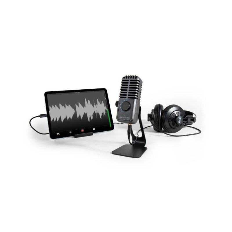 IK Multimedia iRig Stream Mic Pro USB Condenser Microphone - Image 4