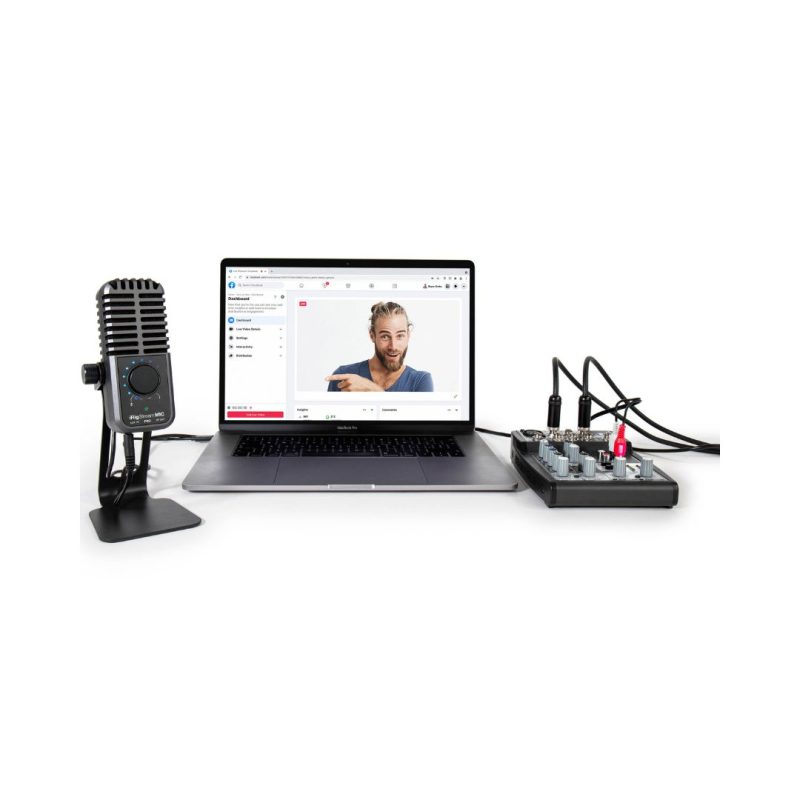 IK Multimedia iRig Stream Mic Pro USB Condenser Microphone - Image 5