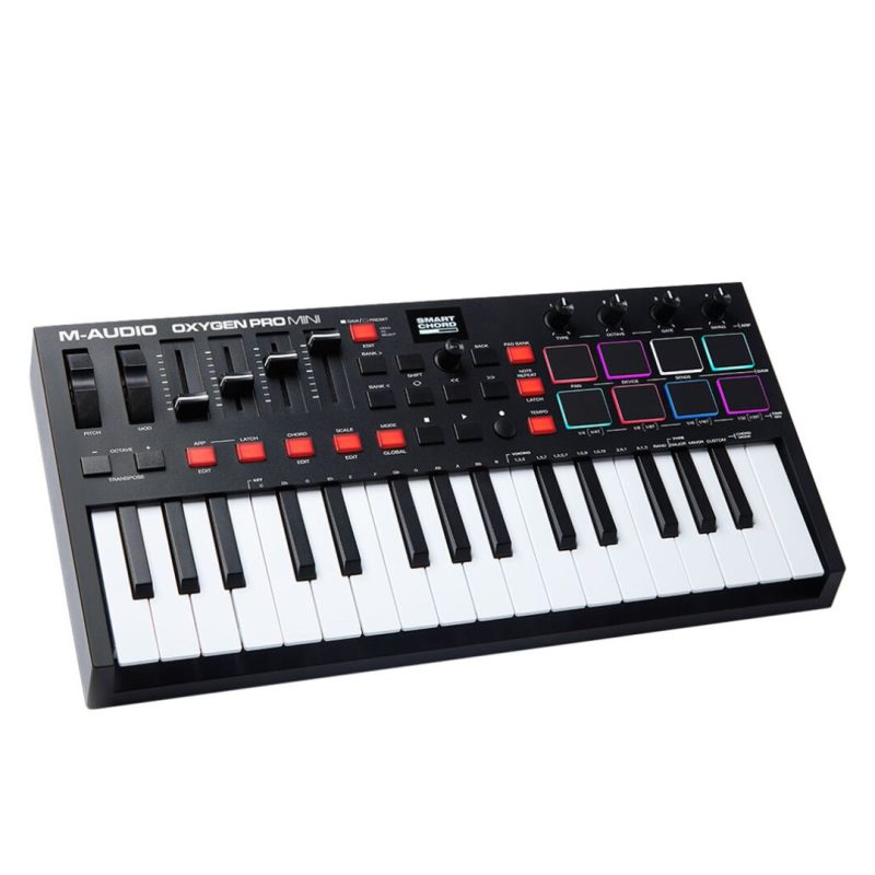 M-Audio Oxygen Pro Mini 32-Key USB MIDI Keyboard Controller - Image 3