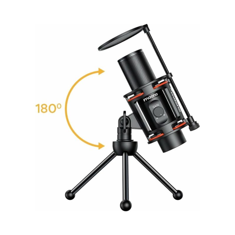 Maono PM-471TS Condenser Cardioid Desktop USB Microphone - Image 4