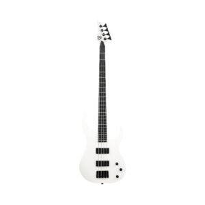 S by Solar AB4.4W Electric Bass Guitar - White