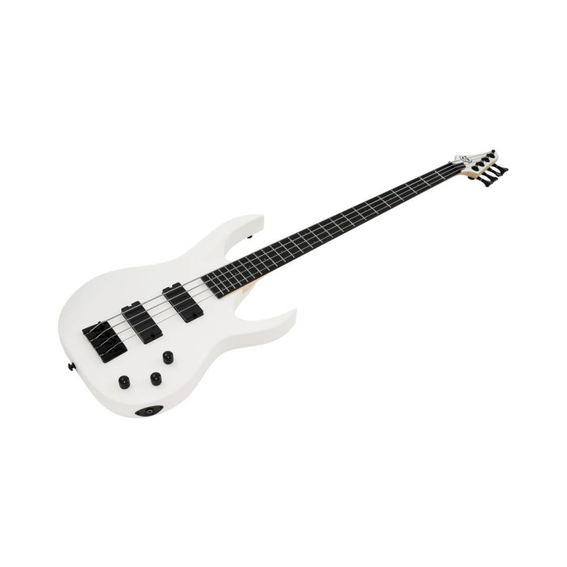 S by Solar AB4.4W Electric Bass Guitar - White - Image 2