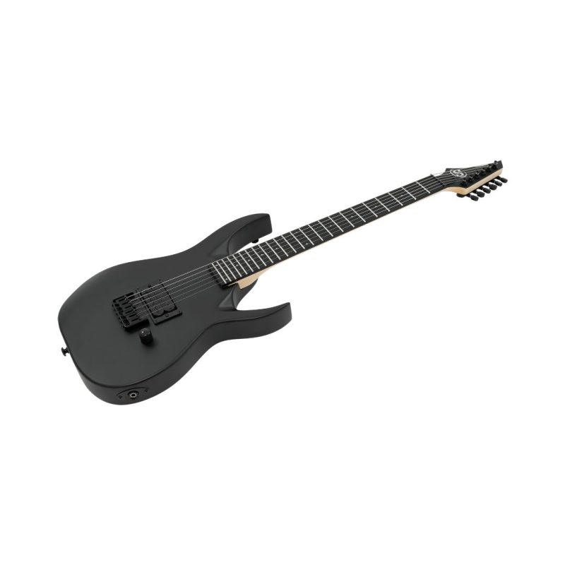 S by Solar AB4.61MC 3/4 Bass Guitar – Carbon Black Matte - Image 2