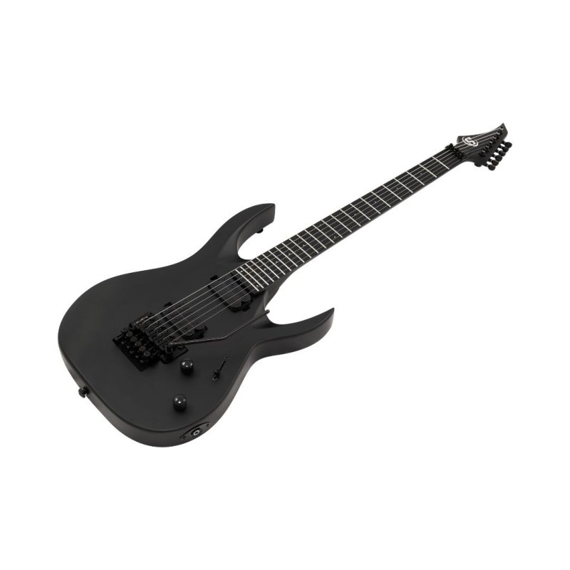 S by Solar AB4.6FRC Electric Guitar - Carbon Black Matte - Image 2