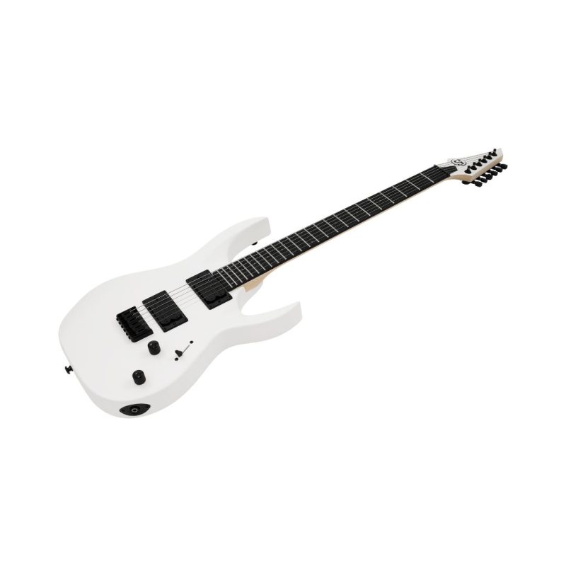 S by Solar AB4.6W Electric Guitar - White Matte - Image 2