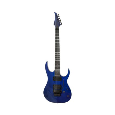 S by Solar SB4.6FRFBL Floyd Rose Electric Guitar - Flame Blue