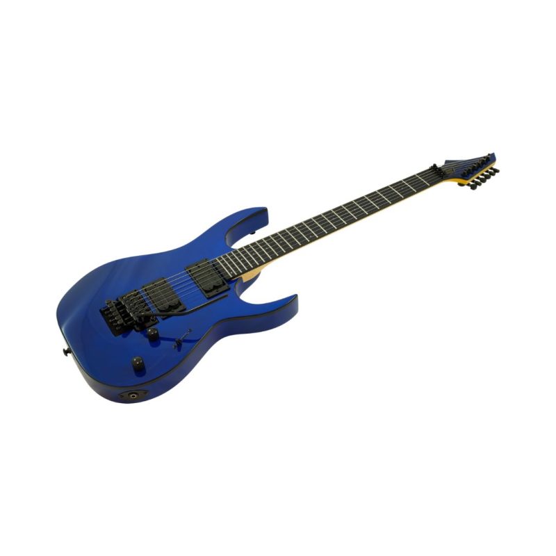 S by Solar SB4.6FRFBL Floyd Rose Electric Guitar - Flame Blue - Image 2
