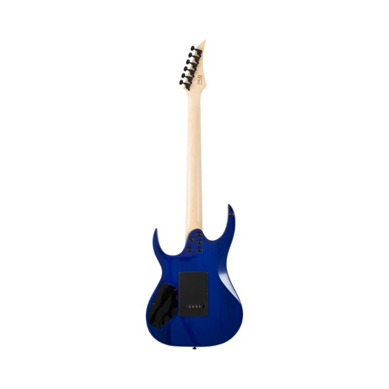 S by Solar SB4.6FRFBL Floyd Rose Electric Guitar - Flame Blue - Image 3
