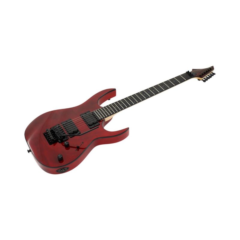 S by Solar SB4.6FRFBR Floyd Rose Electric Guitar - Flame Red - Image 2
