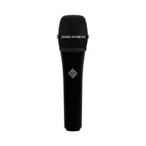 Telefunken M80 Black Body, Black Grille microphone designed for professional audio recording.