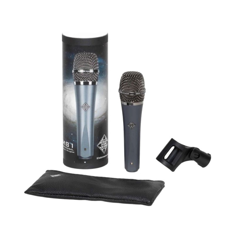 Telefunken M81 Chrome Grille Dynamic Microphone - Grey Body - Image 6
