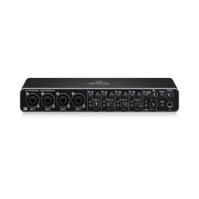 Behringer U-PHORIA UMC404HD 4x4 USB Audio Interface - Image 2