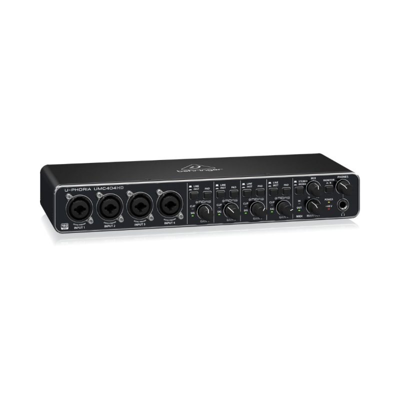 Behringer U-PHORIA UMC404HD 4x4 USB Audio Interface - Image 3