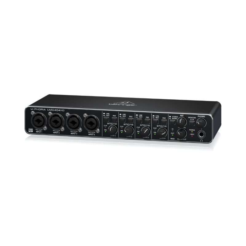 Behringer U-PHORIA UMC404HD 4x4 USB Audio Interface - Image 4