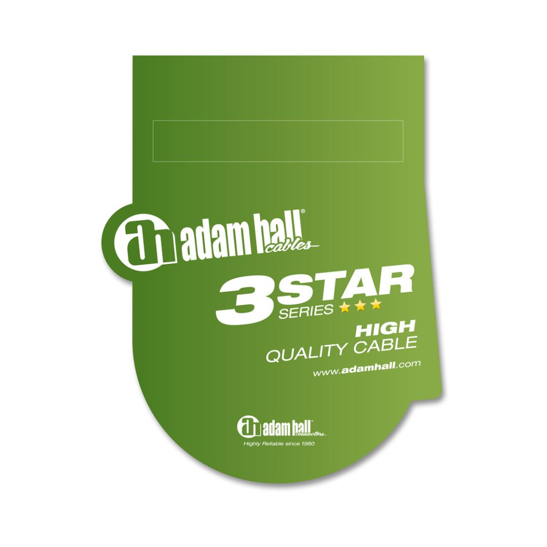 Adam Hall 3 STAR BFV 0300 FXLR x JK TRS 3M Balanced Cable - Image 2