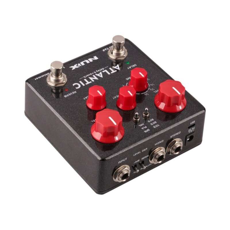 NUX NDR-5 Atlantic Delay & Reverb Effects Pedal - Image 3