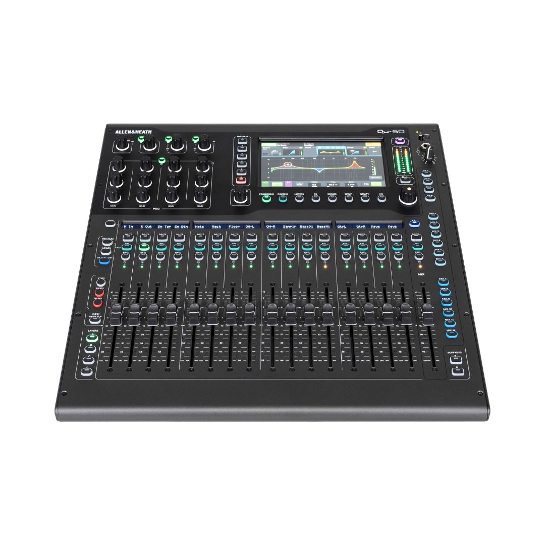 Allen & Heath Qu-5D 36-Channel / 12-Bus Digital Mixer with Dante - Image 2