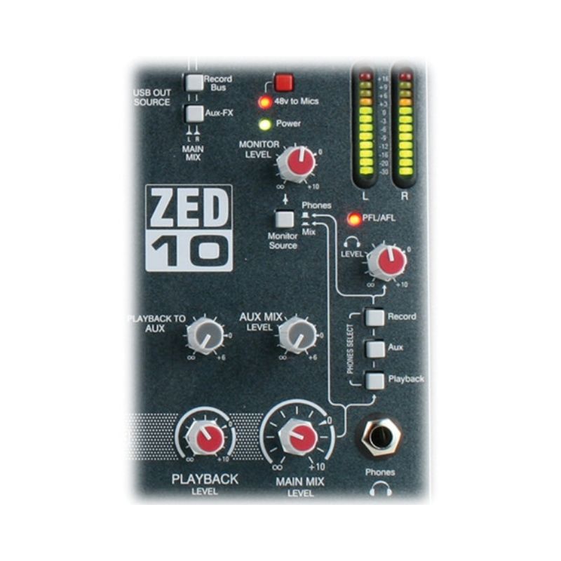 Allen & Heath ZED-10 Multipurpose Mini Mixer - Image 3